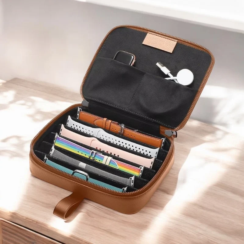 BandLiebe - Ledertasche Premium für Armbänder & Zubehör