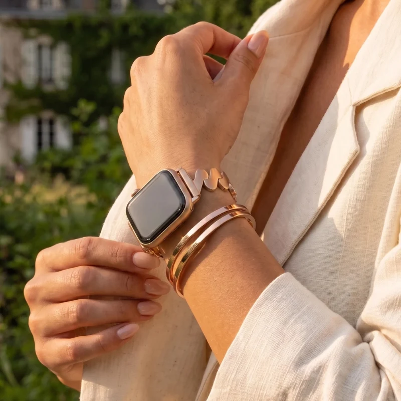 BandLiebe - Gliederarmband 'Wave'