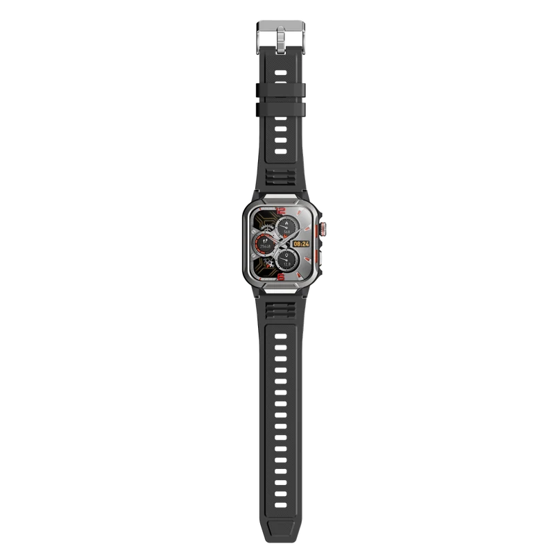 Runmefit ARMOR Outdoor Smartwatch – mit Space Grau Gehäuse