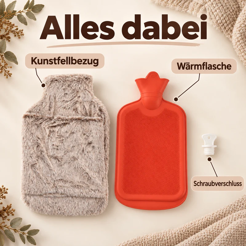 hotwater bag capacity:2 L size 21*36 Weight:390g matrial: synthetic fur colour:lavender