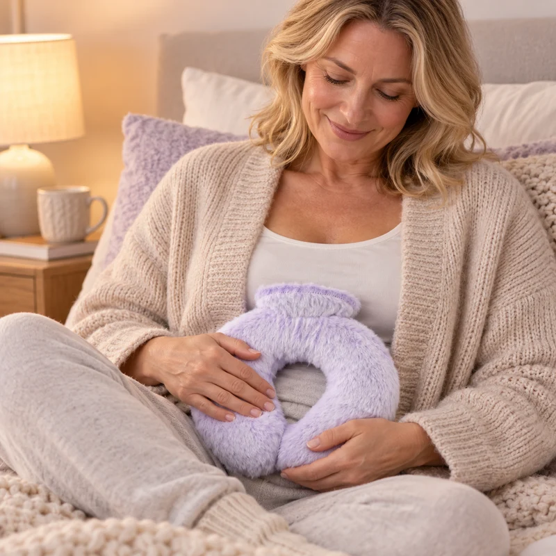 hotwater bag capacity:0.85L size 22*18 Weight:300g matrial: synthetic fur colour:dark grey