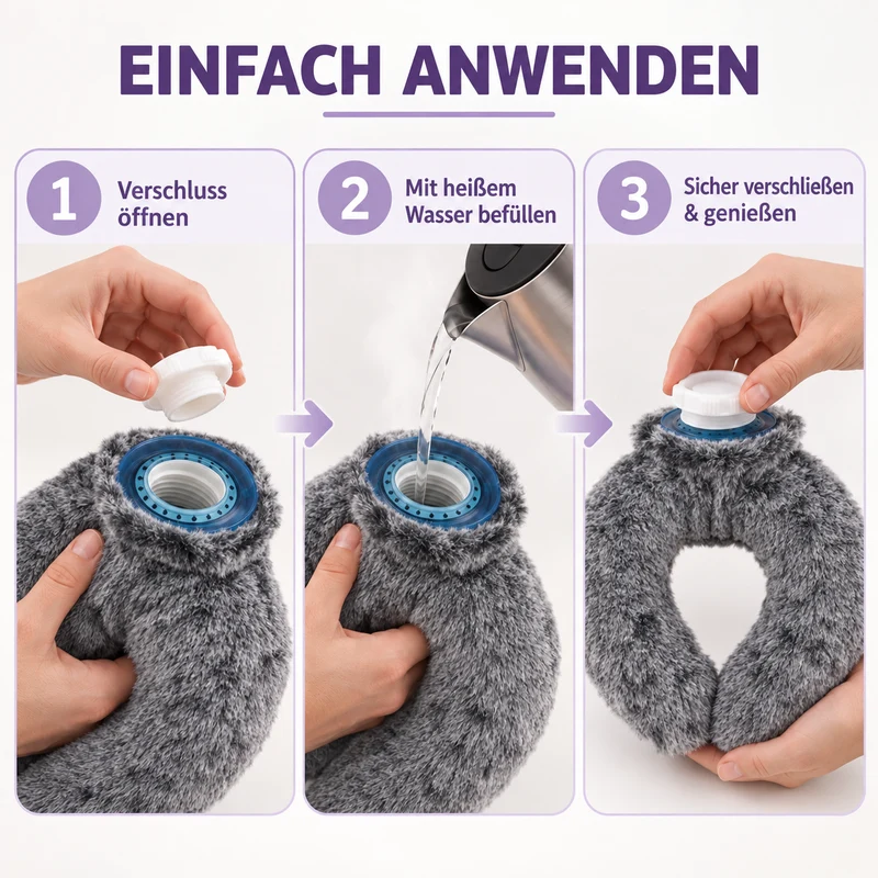 hotwater bag capacity:0.85L size 22*18 Weight:300g matrial: synthetic fur colour:dark grey