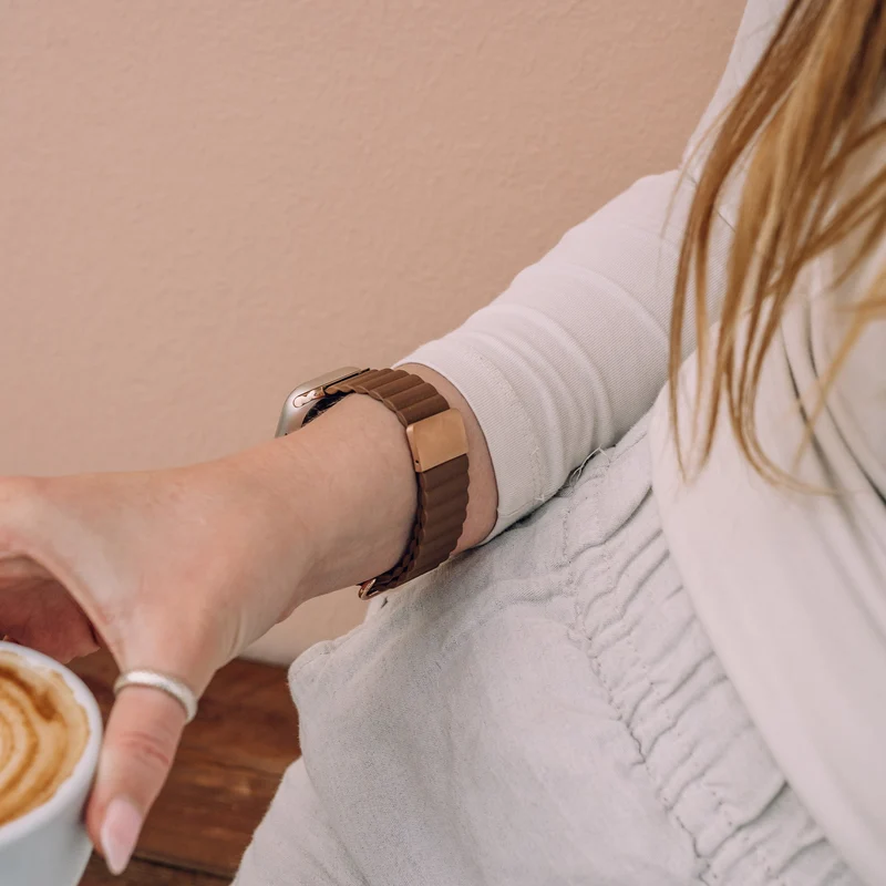 Kunstlederarmband "Senna" für Apple Watch