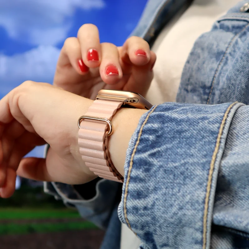 Kunstlederarmband "Senna" für Apple Watch