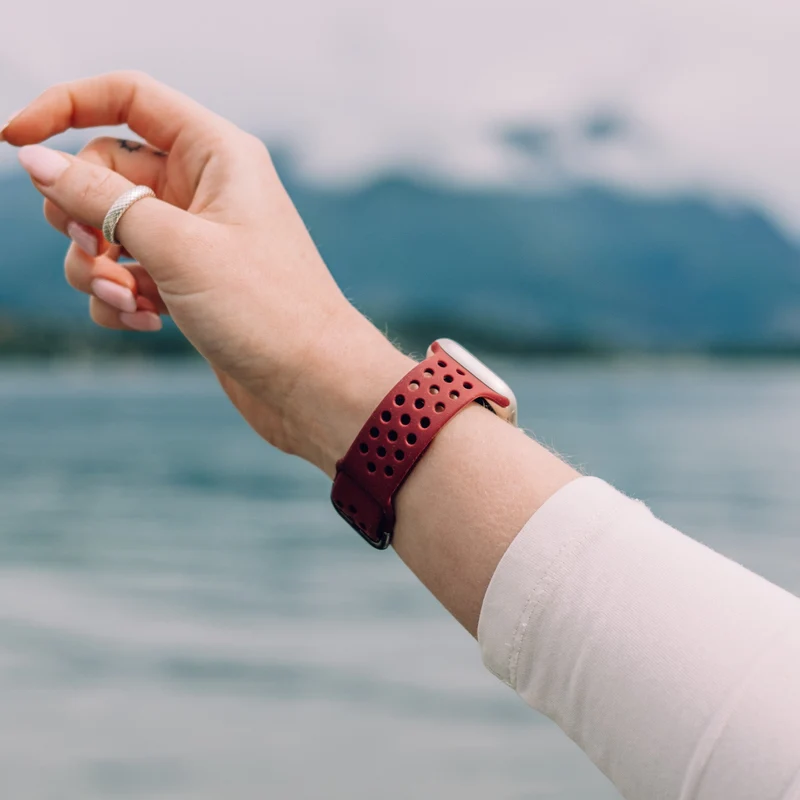 Silikonarmband "Mento" für Apple Watch