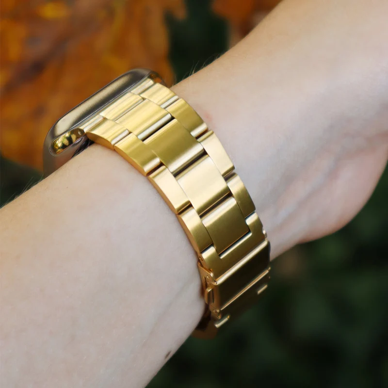 Gliederarmband "Acero" für Apple Watch