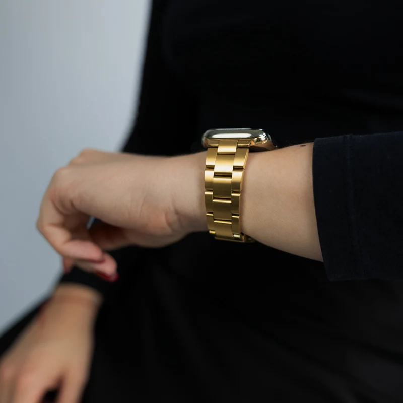 Gliederarmband "Acero" für Apple Watch
