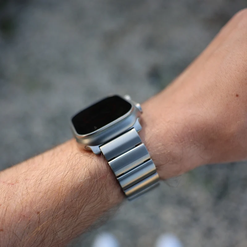 Gliederarmband "Titan" für Apple Watch