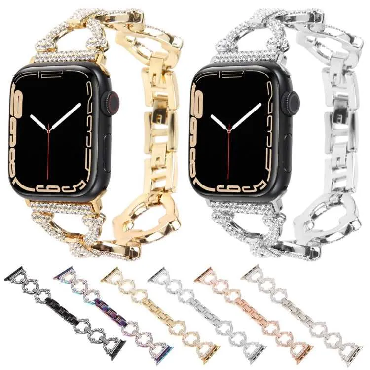 Damen Armband Glitzer für Apple Watch 41 | 45 mm