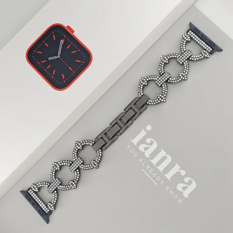 Damen Armband Glitzer für Apple Watch 41 | 45 mm