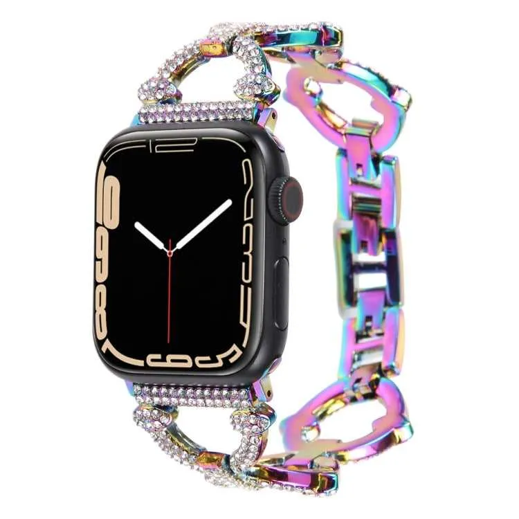 Damen Armband Glitzer für Apple Watch 41 | 45 mm
