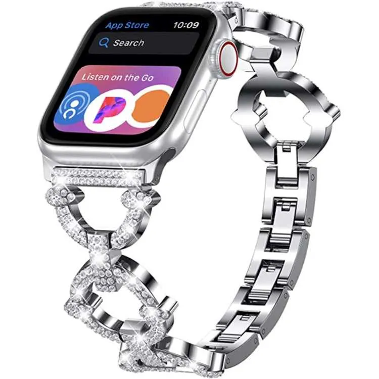 Damen Armband Glitzer für Apple Watch 41 | 45 mm