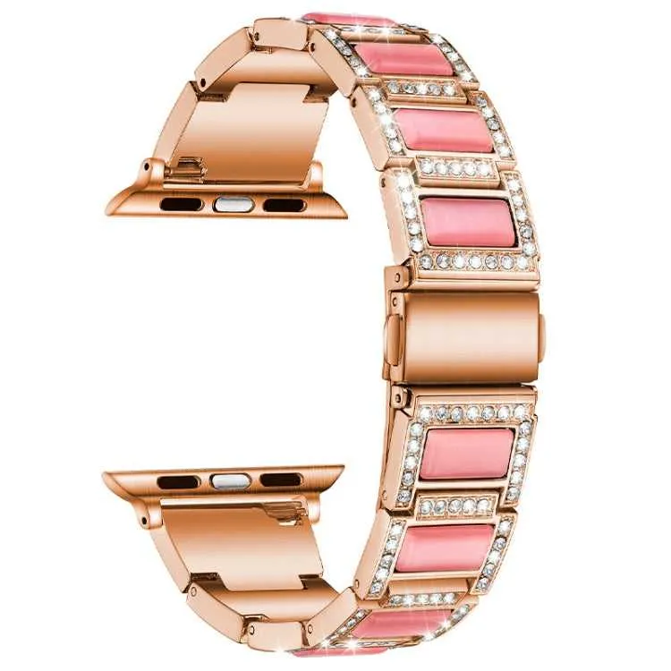 Strass Glitzer Armband für Apple Watch 38 | 40 | 41 | 42 | 44 | 45 mm