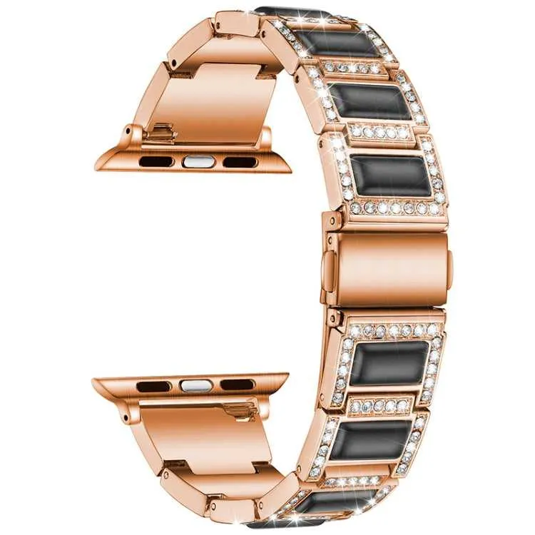 Strass Glitzer Armband für Apple Watch 38 | 40 | 41 | 42 | 44 | 45 mm