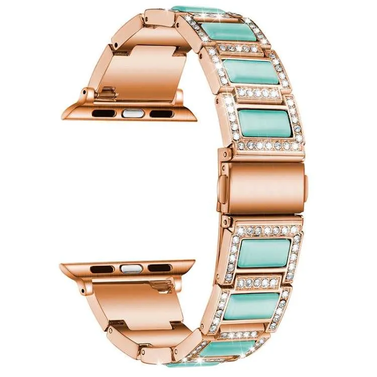 Strass Glitzer Armband für Apple Watch 38 | 40 | 41 | 42 | 44 | 45 mm