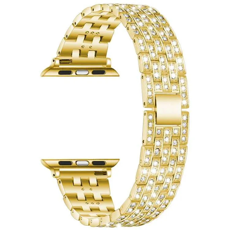Strass Glitzer Armband für Apple Watch 7 41+45mm | 6 & SE & 5 & 4 40+44mm | 3 & 2 & 1 38+42mm