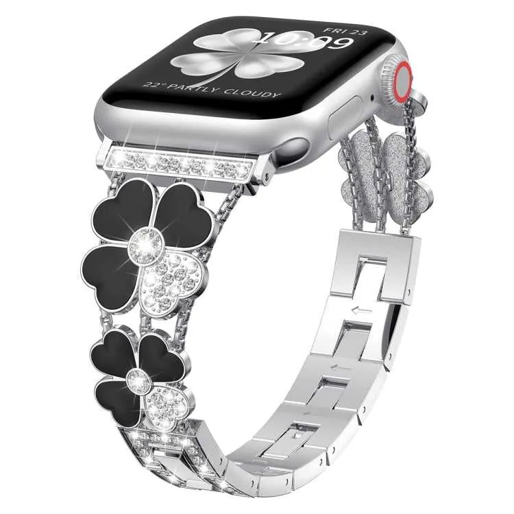 Glitzer Armband für Apple Watch 49 - 41 mm