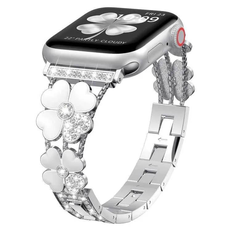 Glitzer Armband für Apple Watch 49 - 41 mm