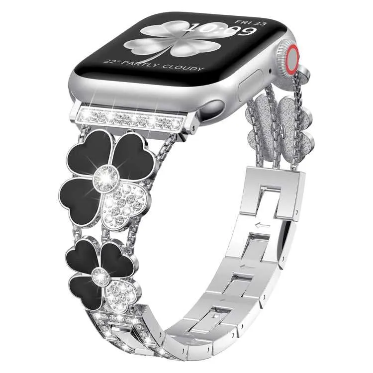 Glitzer Armband für Apple Watch 49 - 41 mm