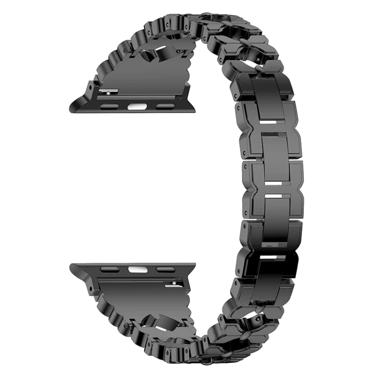 Edelstahlarmband für die Apple Watch-Serie, 7 41mm / 6&SE&5&4 40mm / 3&2&1 38mm, 7 45mm / 6&SE&5&4 44mm / 3&2&1 42mm