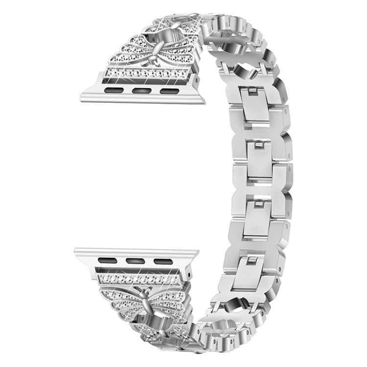 Edelstahlarmband für die Apple Watch-Serie, 7 41mm / 6&SE&5&4 40mm / 3&2&1 38mm, 7 45mm / 6&SE&5&4 44mm / 3&2&1 42mm