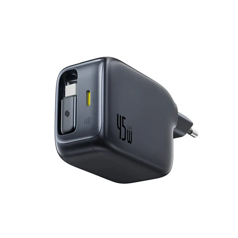 Baseus EnerCore CJ11 Fast Charger with Retractable Cable 2C 45W