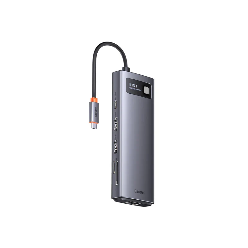Baseus Metal Gleam 9-in-1 USB-C Dock Station