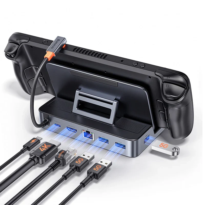 Baseus GamerX 6-in-1 Dockingstation für Steam Deck