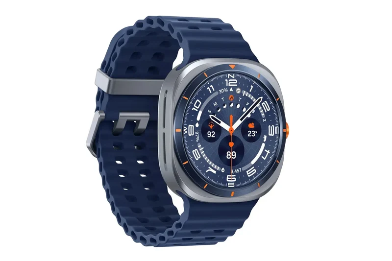 Retourenware Samsung Galaxy Watch Ultra, 47mm LTE Titanium Blue - Wie Neu