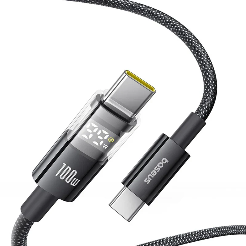 Baseus Display 2 Fast Charging Data Cable USB-C to USB-C 100W