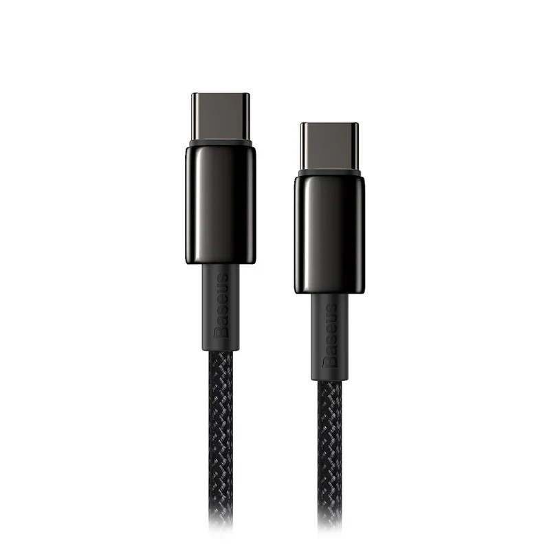 Baseus Tungsten Gold USB-C to USB-C Cable 100W