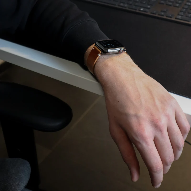 Vintage Lederarmband für Apple Watch