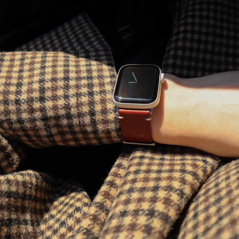 Vintage Lederarmband für Apple Watch
