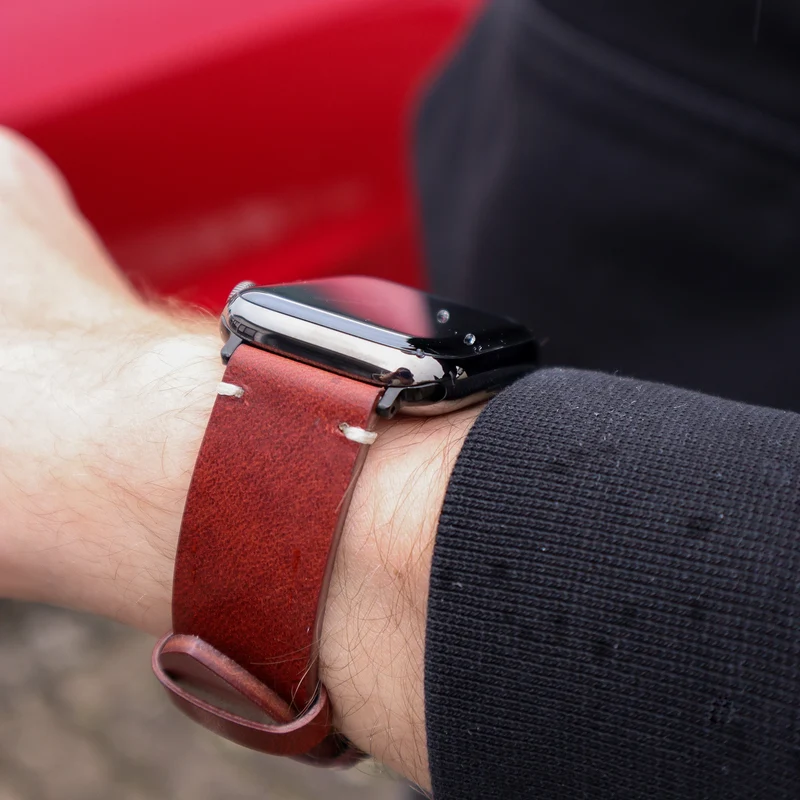 Vintage Lederarmband für Apple Watch