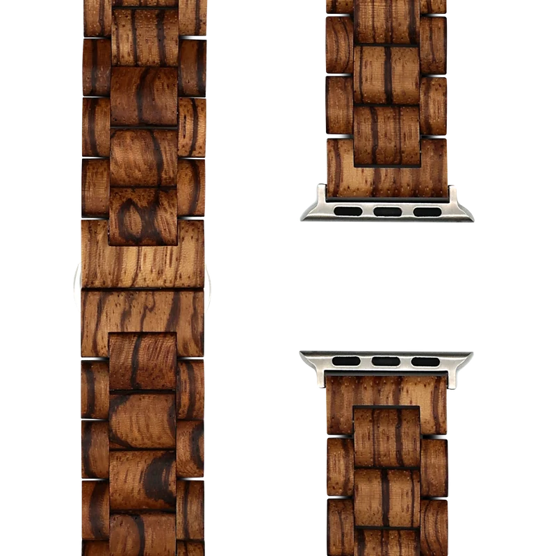 Gliederarmband "Holz" für Apple Watch