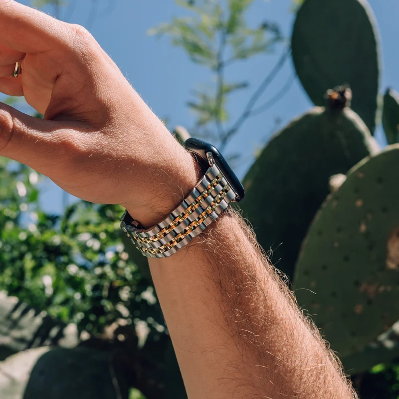 Gliederarmband "Vena" für Apple Watch