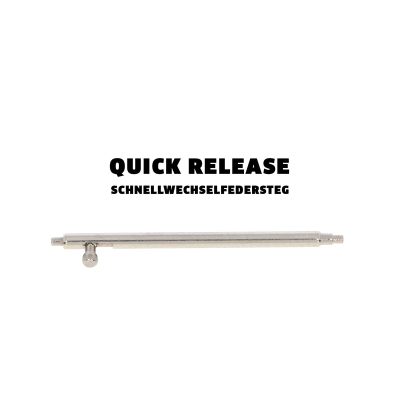 LACO Fliegeruhr STUTTGART PRO, Automatik, mit Uhrenarmband HOHELUFT und EPPENDORF – jeweils mit Quick Release Federsteg, wasserdicht bis 20 bar