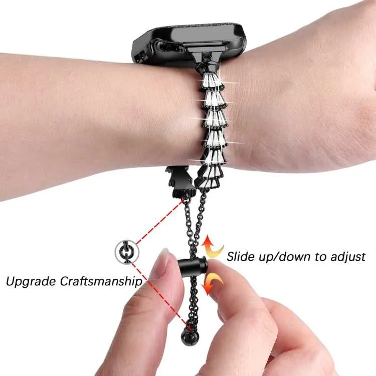 Strass Glitzer Armband für Apple Watch 49 - 41 mm