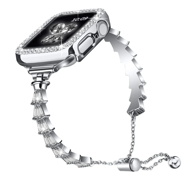 Strass Glitzer Armband für Apple Watch 49 - 41 mm
