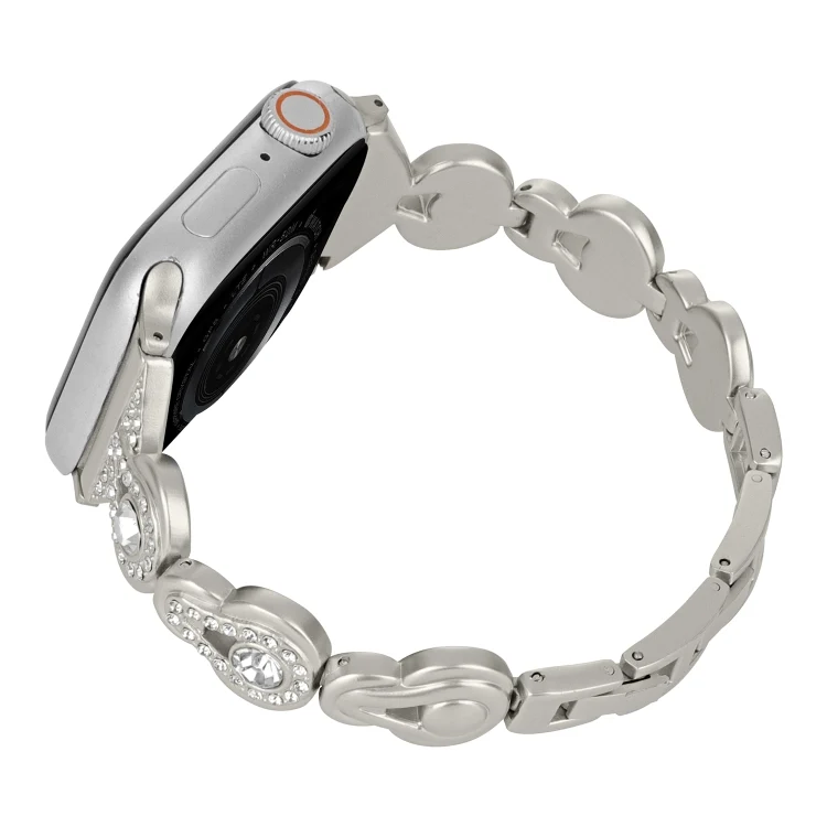 Strass Glitzer Armband für Apple Watch 49 - 40 mm