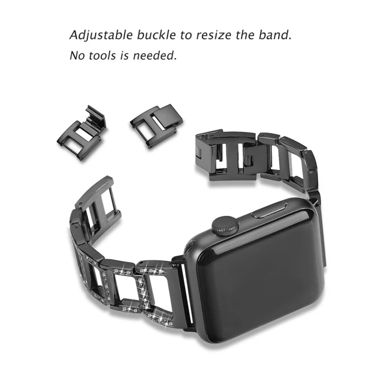Strass Edelstahlarmband für Apple Watch 38| 40 | 41 mm