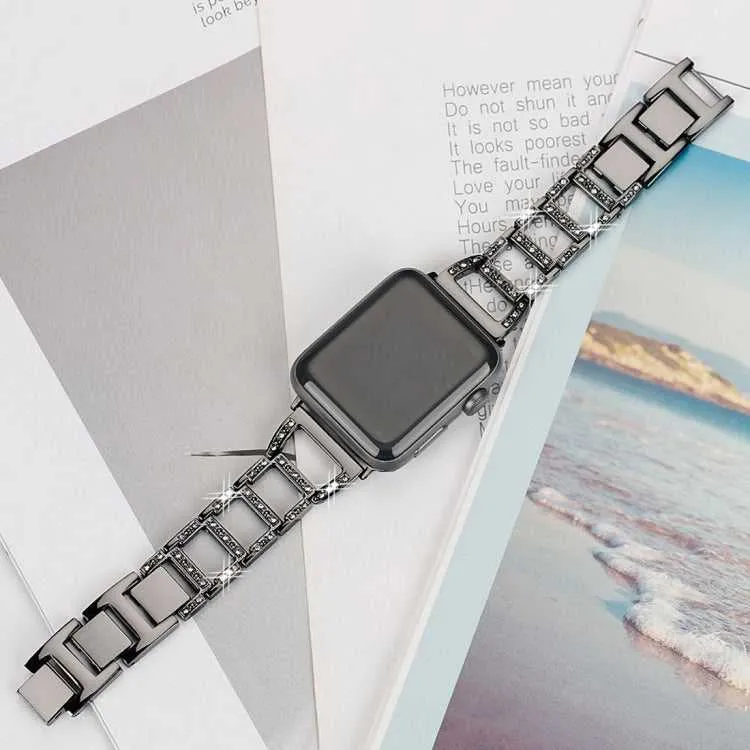 Strass Edelstahlarmband für Apple Watch 38| 40 | 41 mm