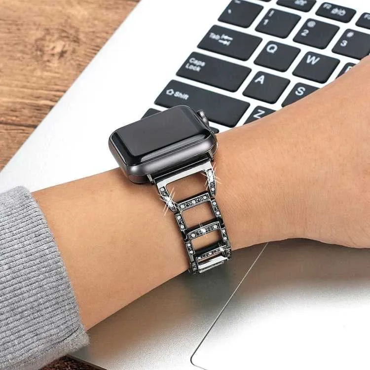 Strass Edelstahlarmband für Apple Watch 38| 40 | 41 mm