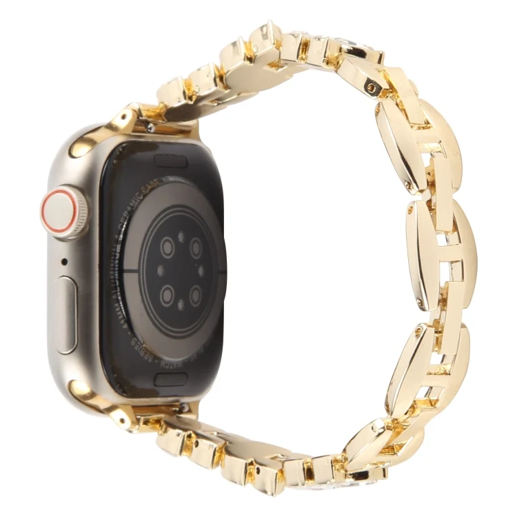 Strass Glitzer Armband für Apple Watch 49 - 38 mm