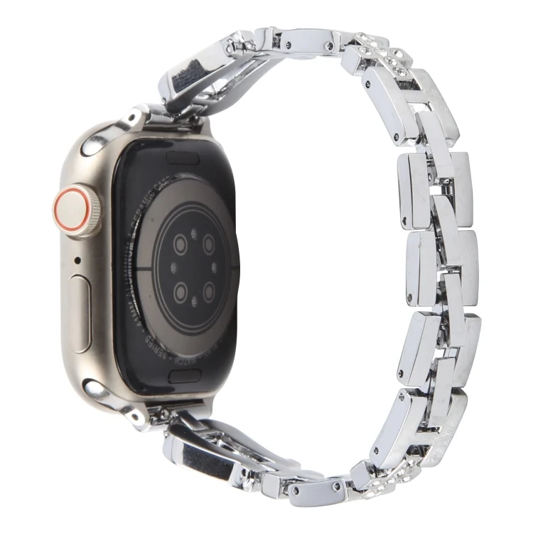 Strass Glitzer Armband für Apple Watch 49 - 38 mm