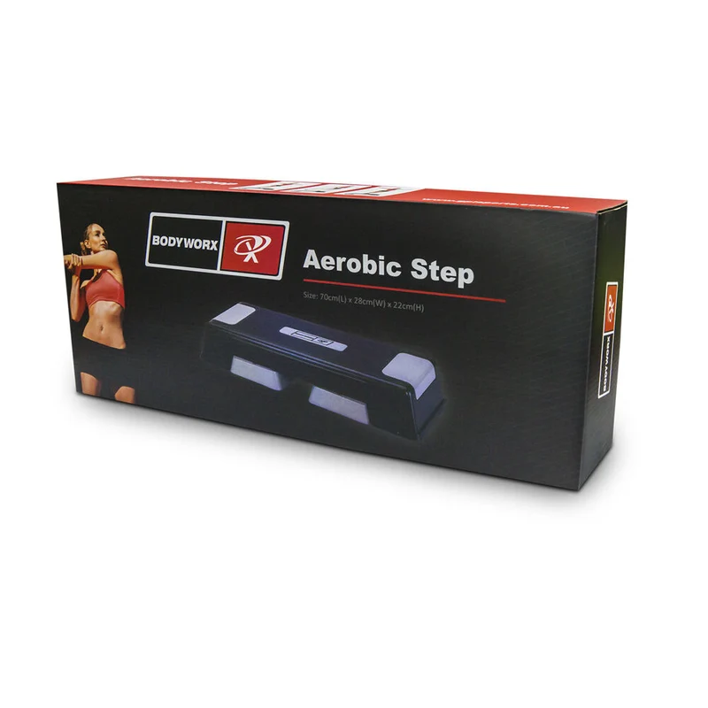 Bodyworx Aerobic Step Home Gym Workout Fitness Exercise Equipment 70x28cm