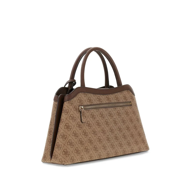 Guess Lindsey Latte Logo Handtasche HWSG97-49060-LTL