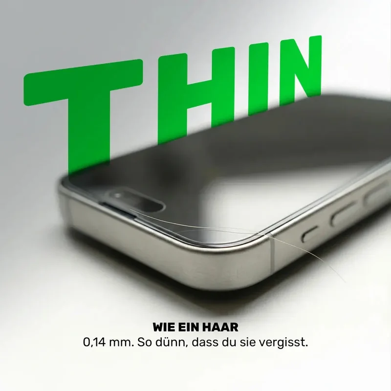Crystal Clear Displayschutzfolie für Tablets von GreenMNKY