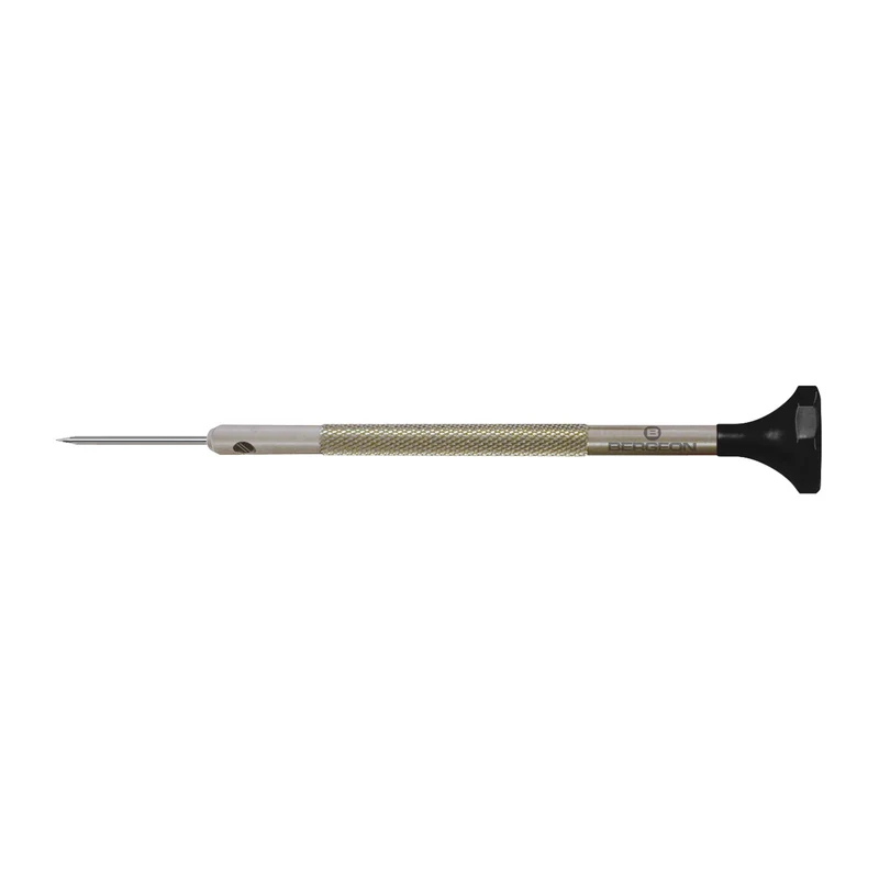 Bergeon Schraubendreher 30081-100, aus Inox, mit Edelstahlklinge, 1,0 mm, ergonomisch