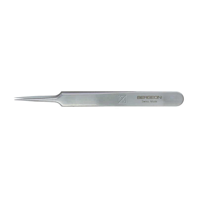 Bergeon Kornzange 7024-5, 110 mm lang, antimagnetisch, für Präzisionsarbeiten